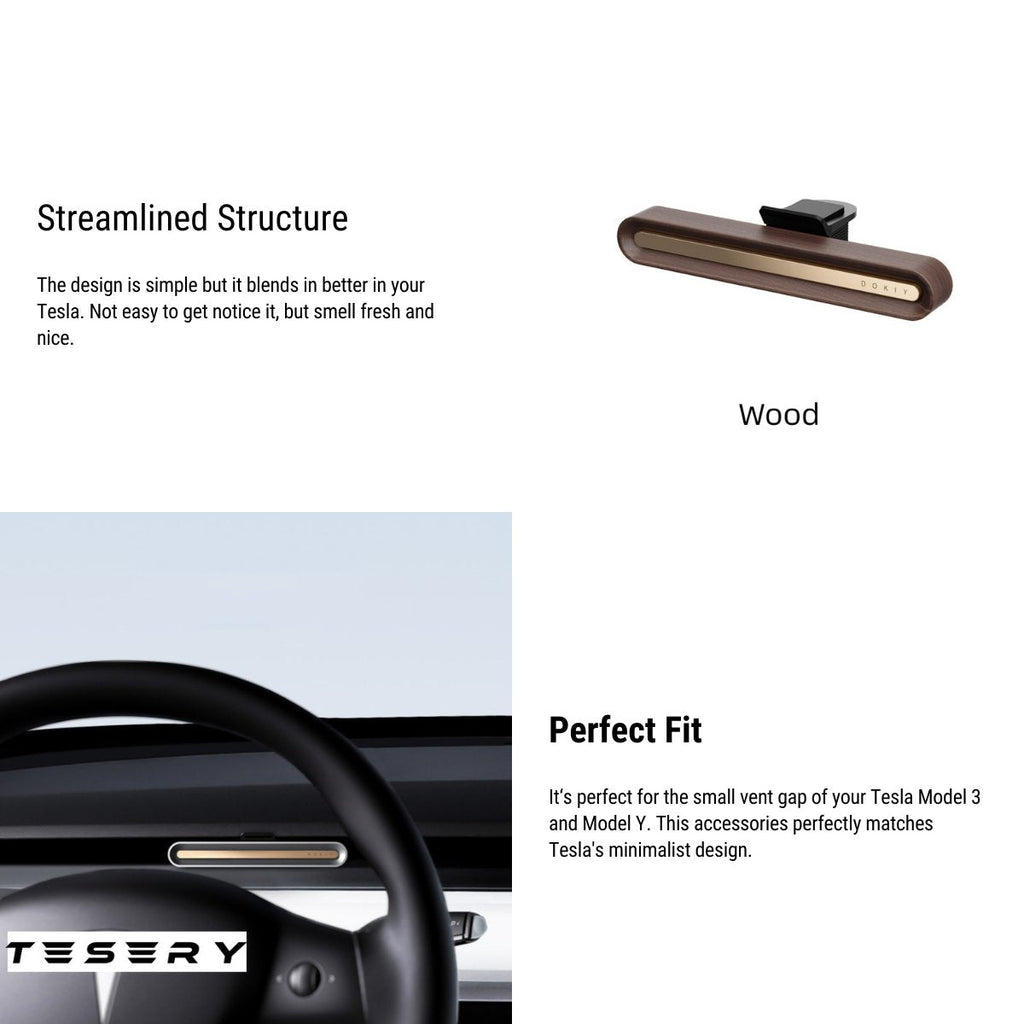 Sikunuo Car Fragrance Diffuser for Model 3/Y