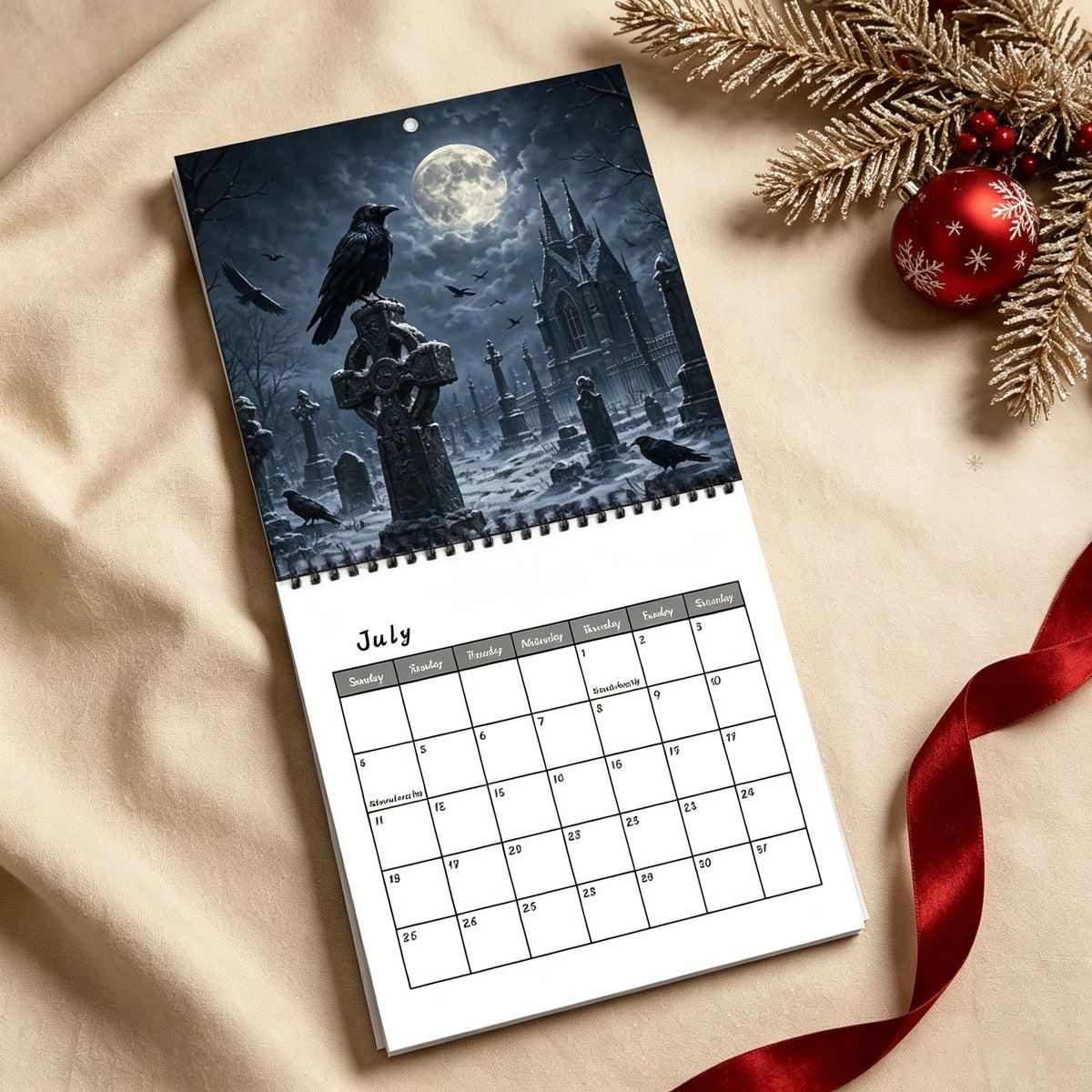 Raven & Crow 2027 Wall Calendar