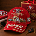 Niner Faithful 80th Anniversary Commemorative Cap