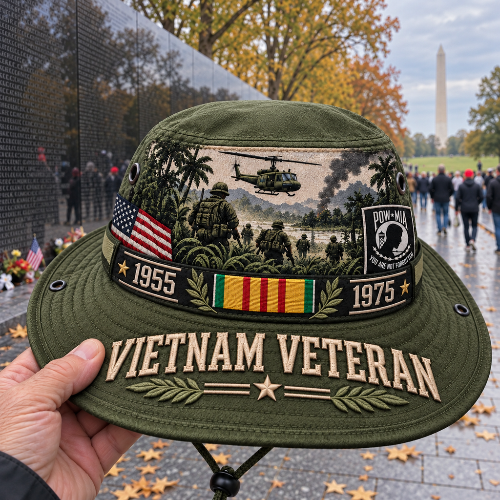 Vietnam Veteran Tribute Boonie Hat