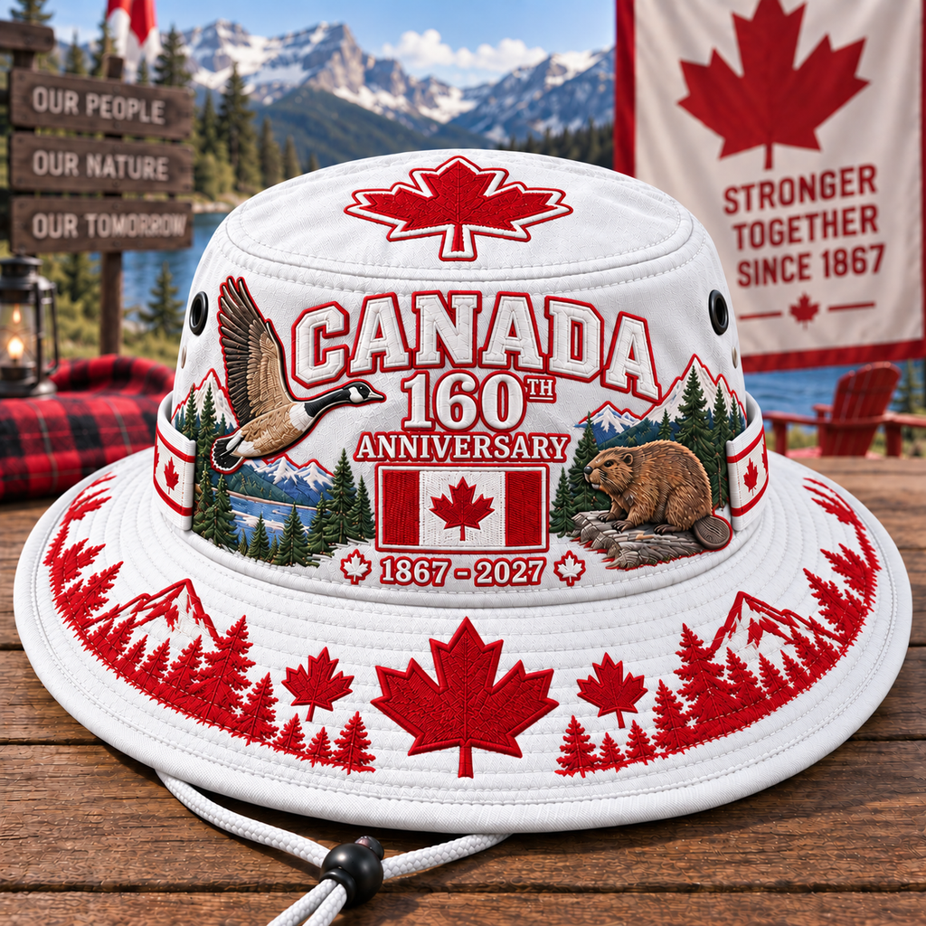 Canada 160th Anniversary Commemorative Boonie Hat