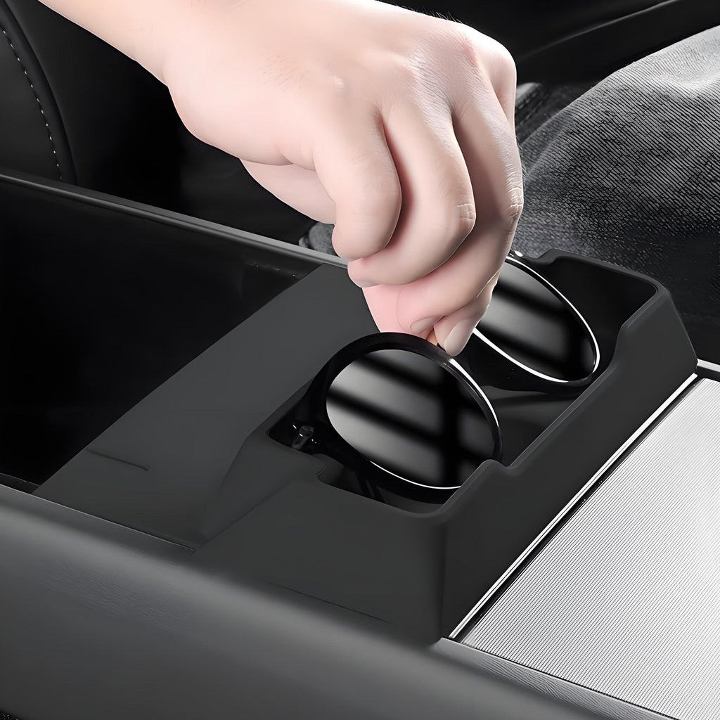 Center Console Glasses Tray for Model Y Juniper & Model 3 Highland | Sikunuo