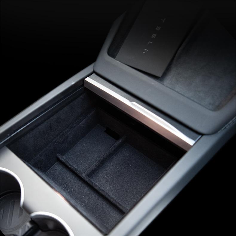 Center Front Storage Box for Model Y Juniper & Model 3 Highland | Sikunuo