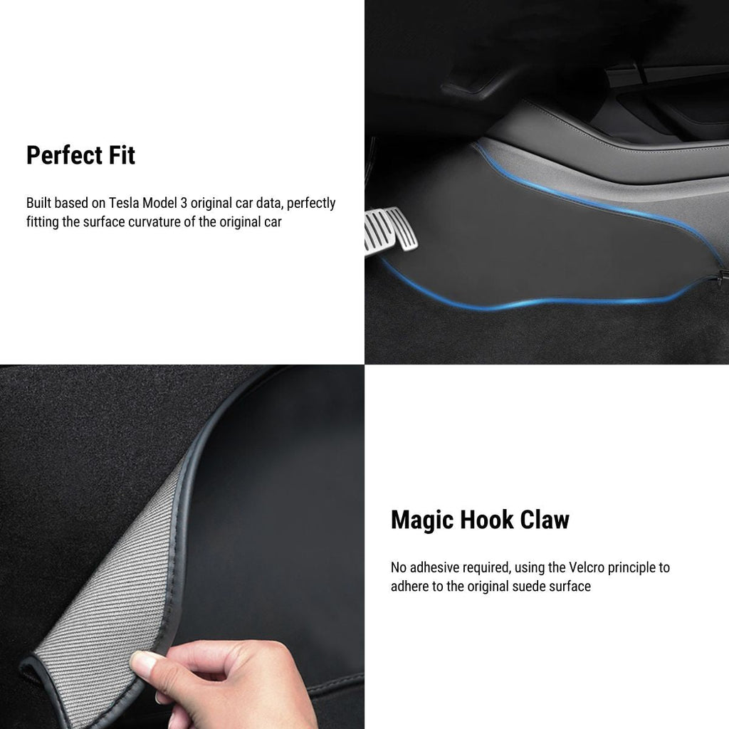 Central Control Side Defense Kick Pad for Tesla Model 3 2017-2023