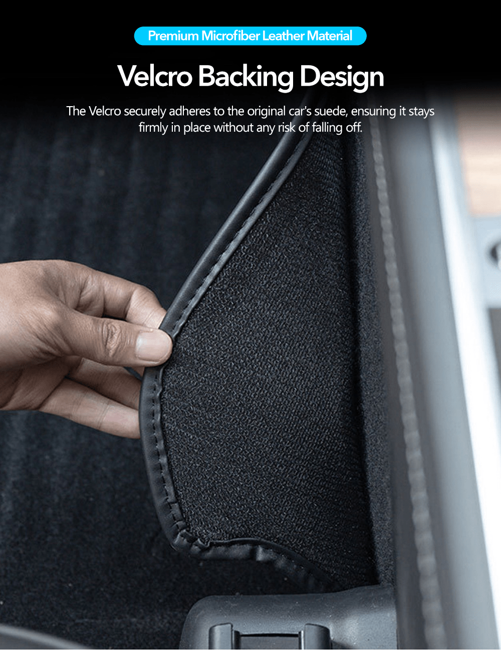 Central Control Side Kick Pad for Tesla Model Y