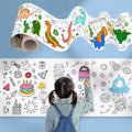 Sikunuo | Children's Creative Stencil Roller – Reusable Art Sticker Set for Kids