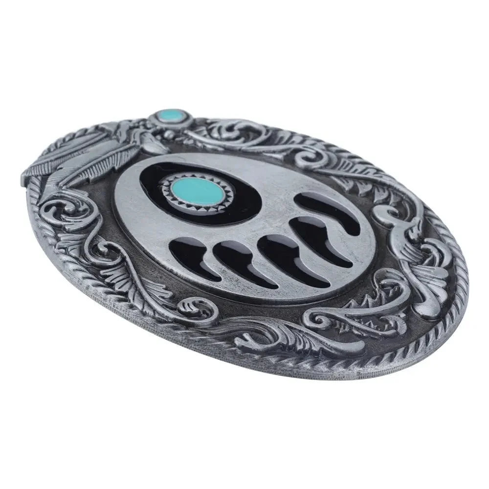 Colorful Animal Paw Belt Buckle