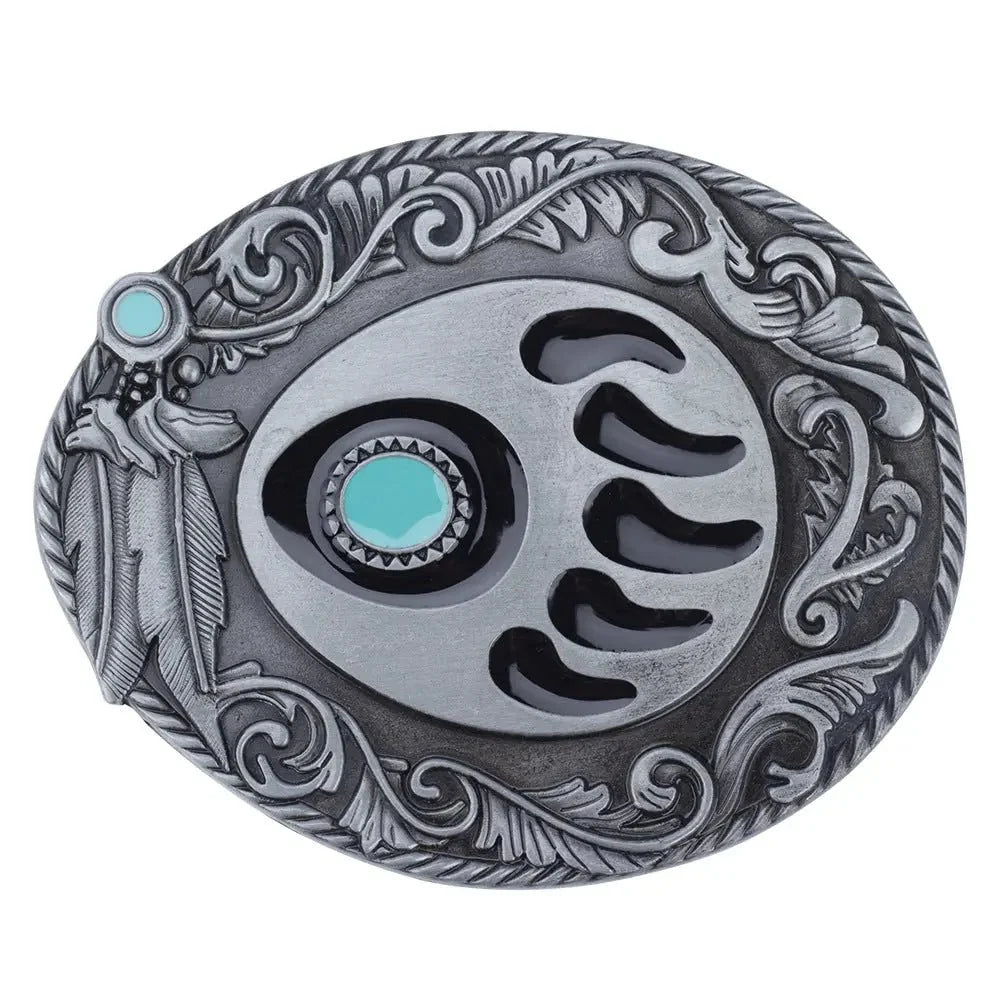 Colorful Animal Paw Belt Buckle
