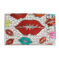 Colorful Lips Crystal Rhinestone Western Belt Buckle for Women