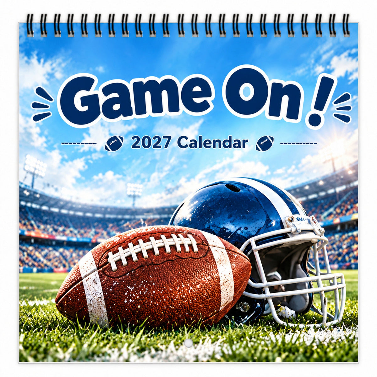 Game Day All Year – 2027 Sports Wall Calendar