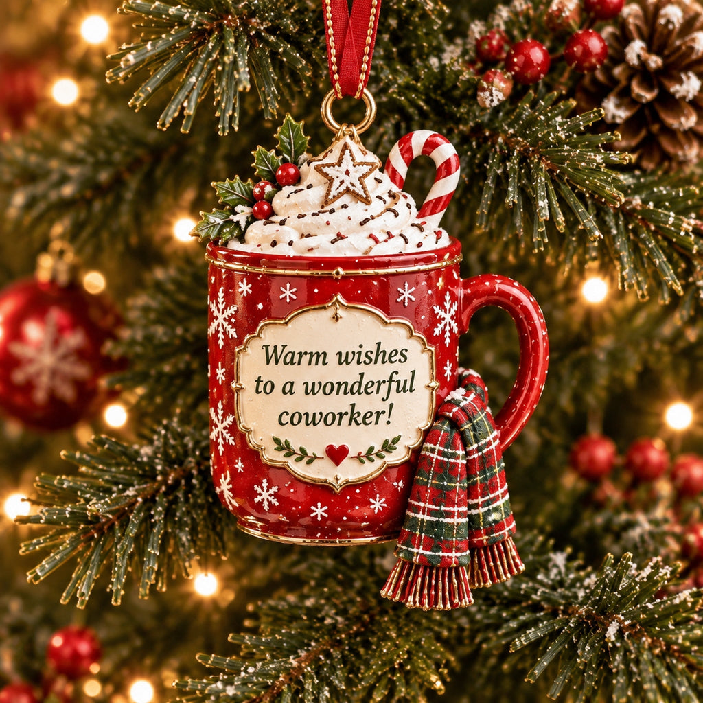 Heartfelt Holiday Keepsake Flat Ornament
