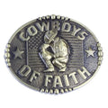 Cowboys of Faith Belt Buckle
