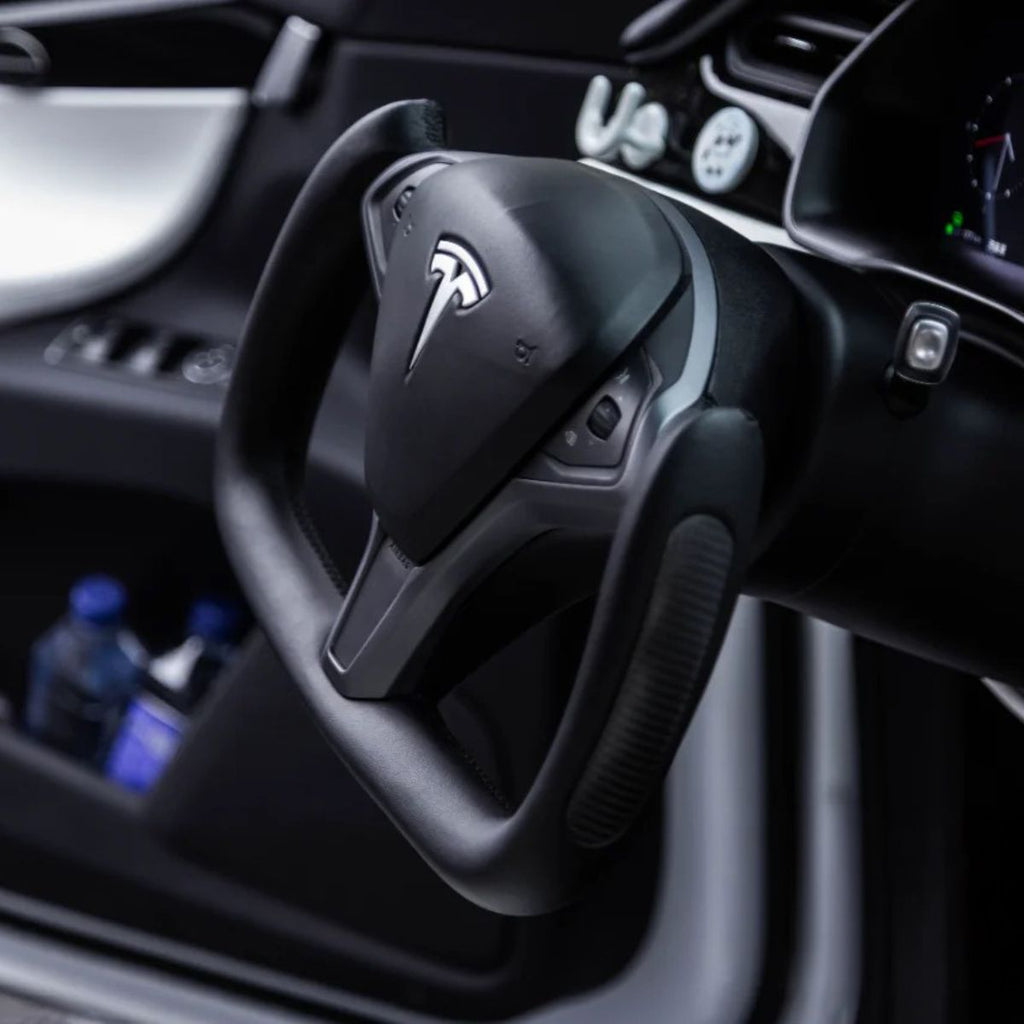 Sikunuo Custom Yoke Steering Wheel Replacement for Tesla Model X / S 2012-2020