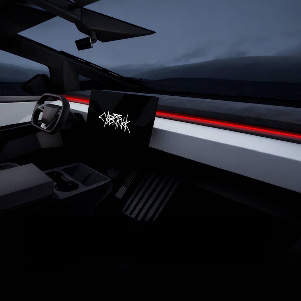 Cybertruck Smart BSD Blind Spot LED Ambient Lighting Kit | Sikunuo