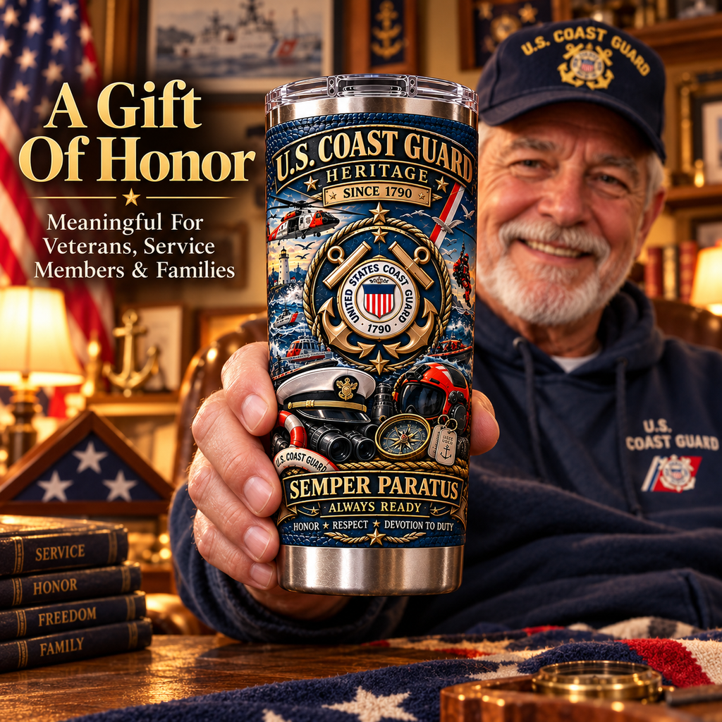 U.S. Coast Guard Heritage Insulated Travel Tumbler