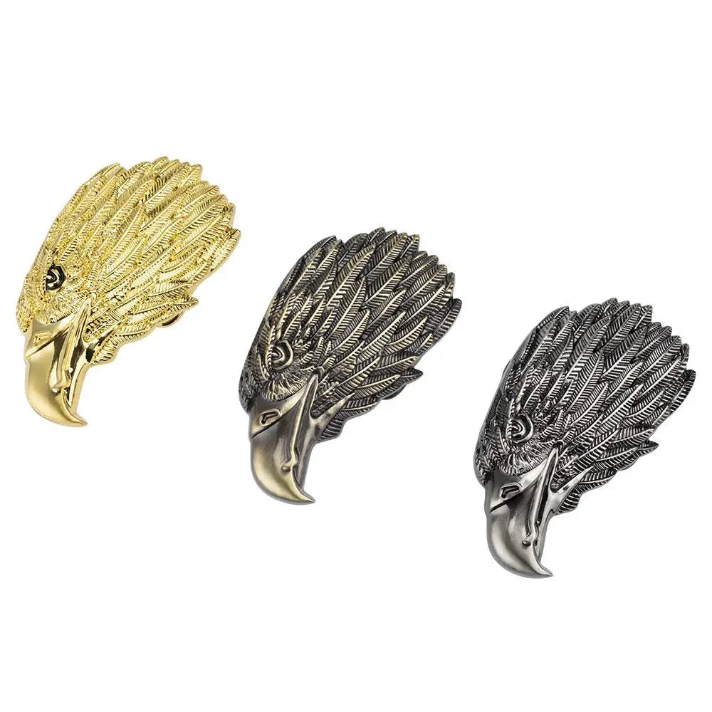 D1 Eagle Head Western Belt Buckle