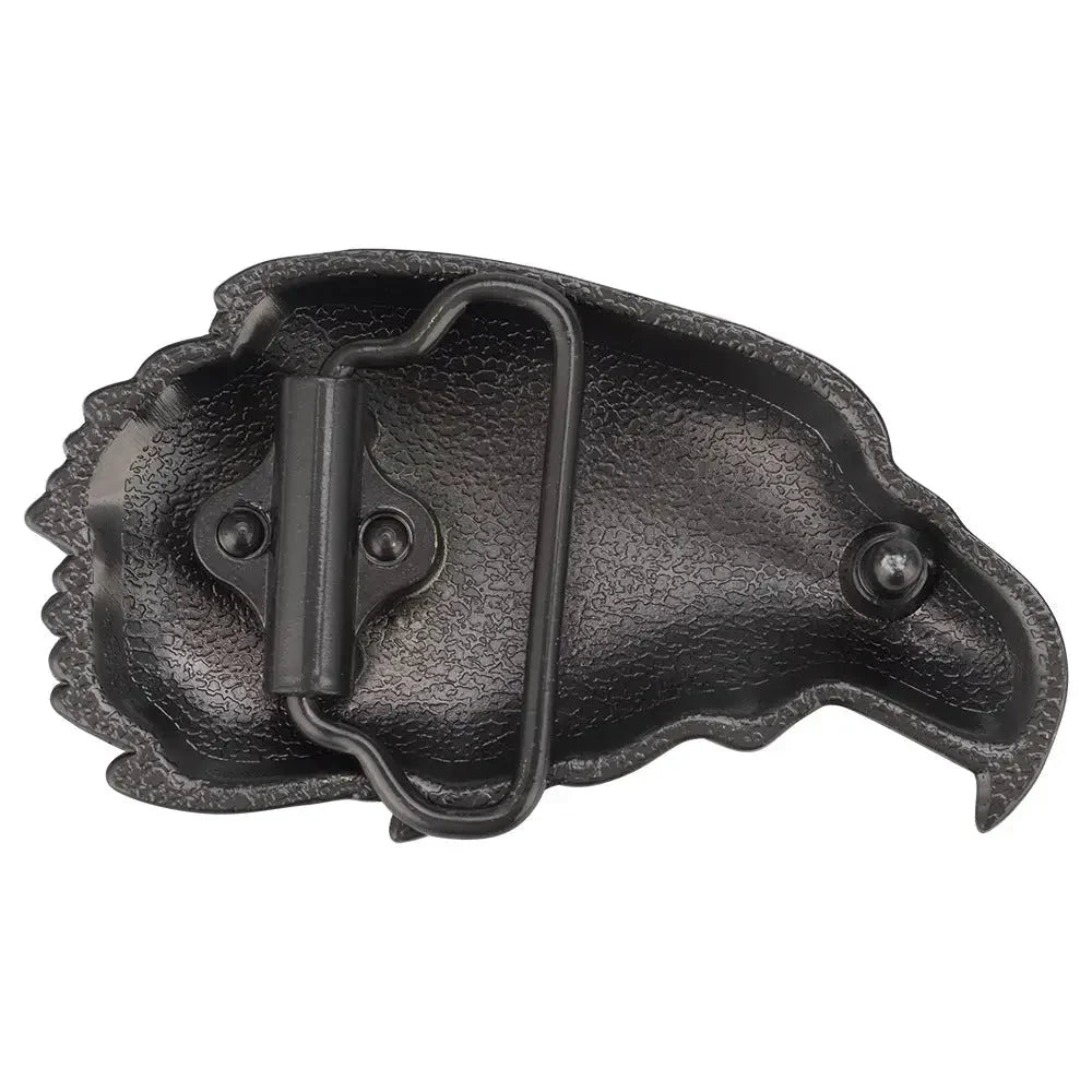 D1 Eagle Head Western Belt Buckle