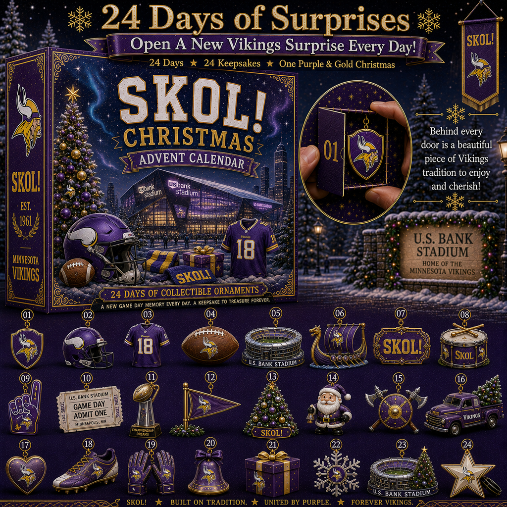 SKOL! Football Christmas Advent Calendar