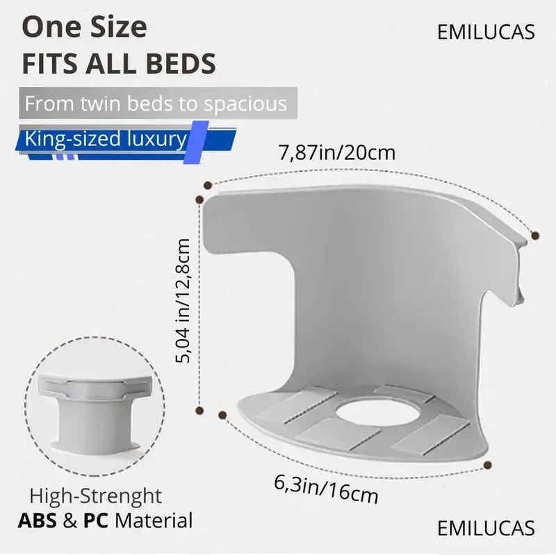 Secure Fit Sheet Holders – Wrinkle-Free. Slip-Free Bed