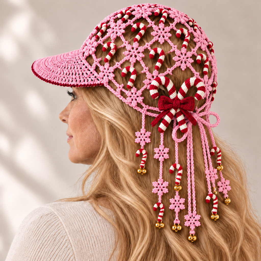 DIY Christmas Charm Crochet Cap Kit