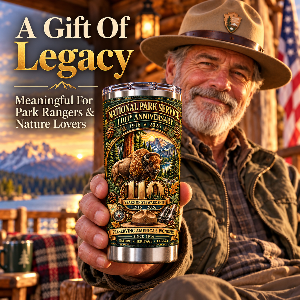 National Park Service 110th Anniversary Heritage Insulated Travel Tumbler