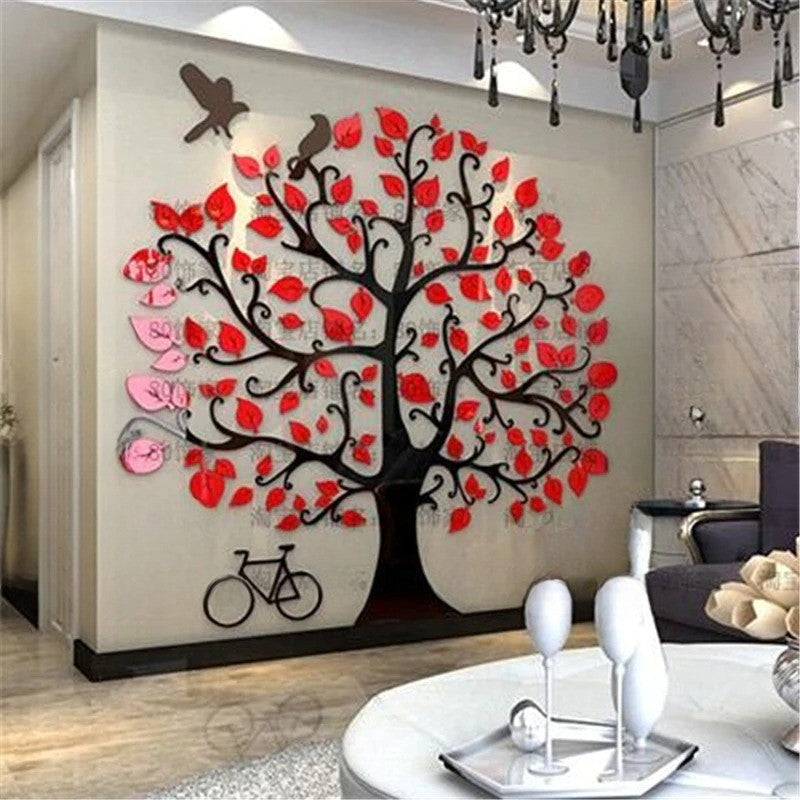Sikunuo | Modern Home 3d Three-Dimensional Tree Wall Stickers