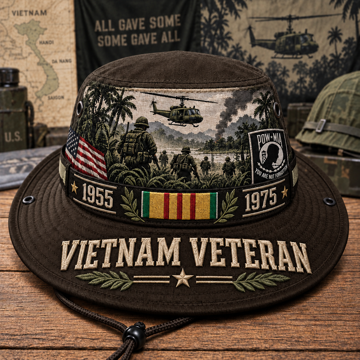 Vietnam Veteran Tribute Boonie Hat