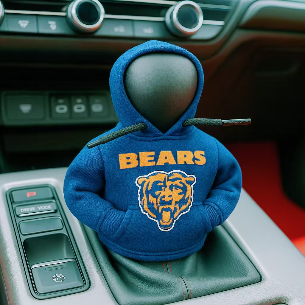 Football Team Car Gear Shift Hoodie Cover Collection