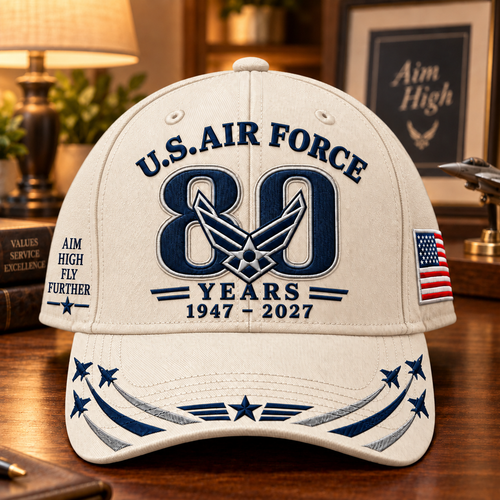 1947–2027 Air Force 80th Anniversary Heritage Cap