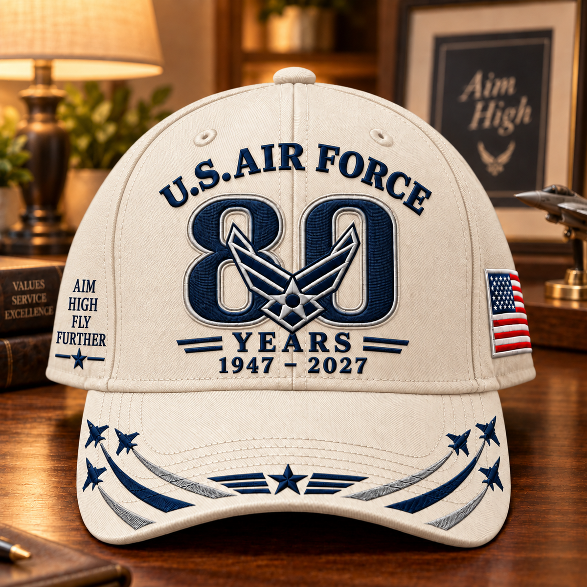 1947–2027 Air Force 80th Anniversary Heritage Cap