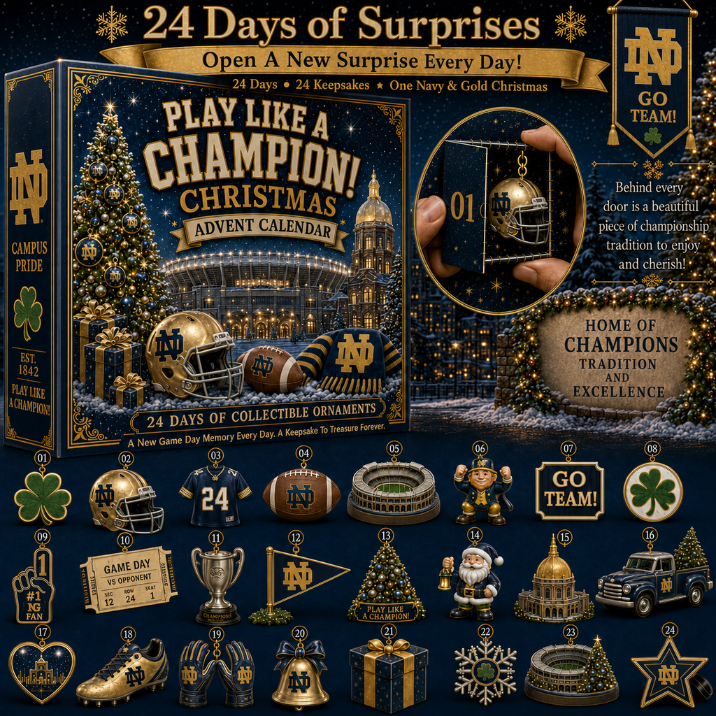 Play Like a Champion! Football Christmas Advent Calendar