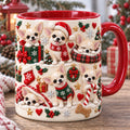 Chihuahua Cream Silly Moment Christmas Accent Mug