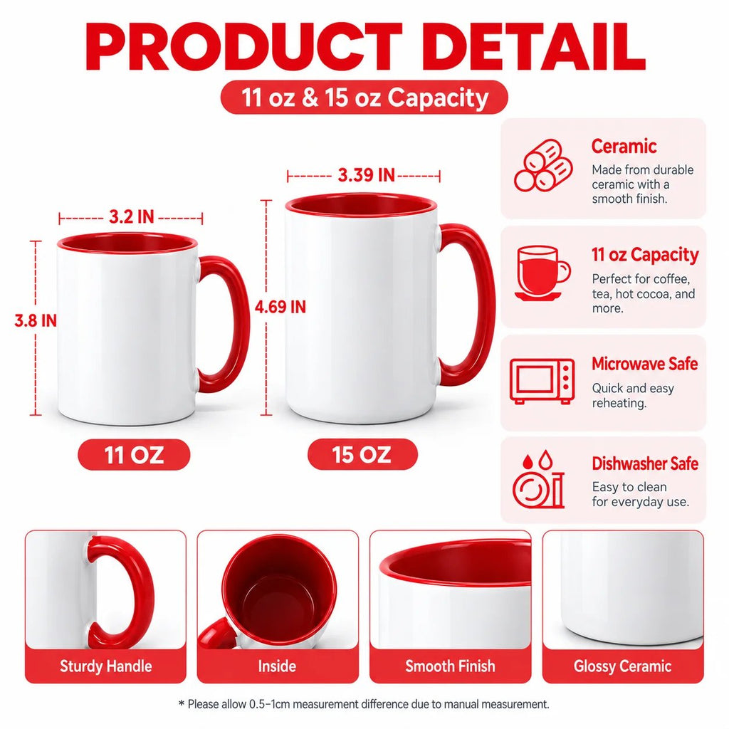 Greyhound Christmas Accent Mug