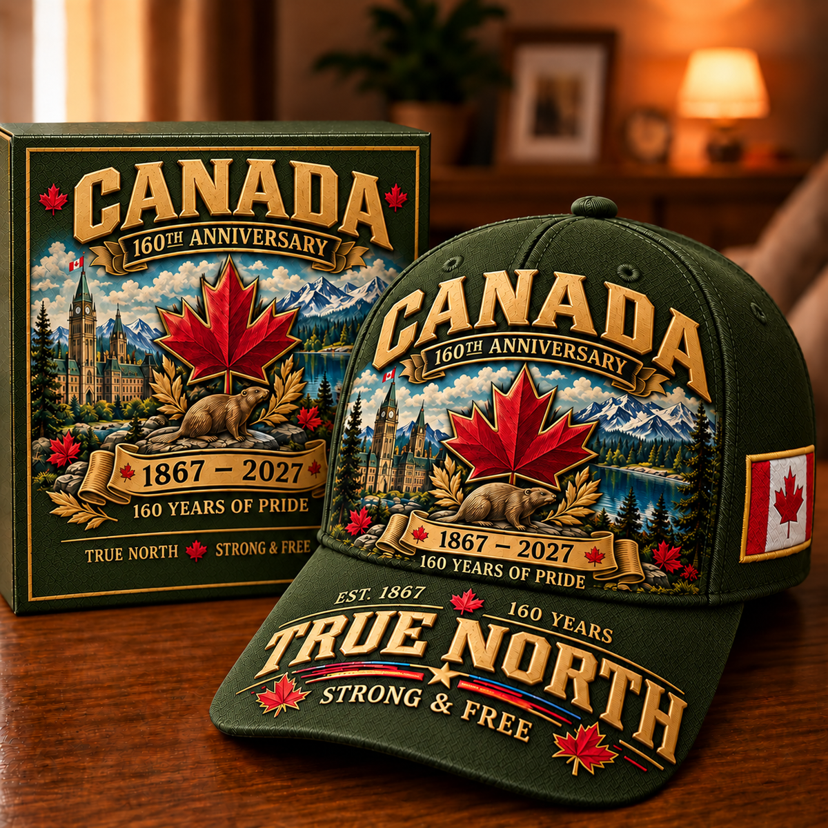 Canada 160th Anniversary Heritage Commemorative Cap