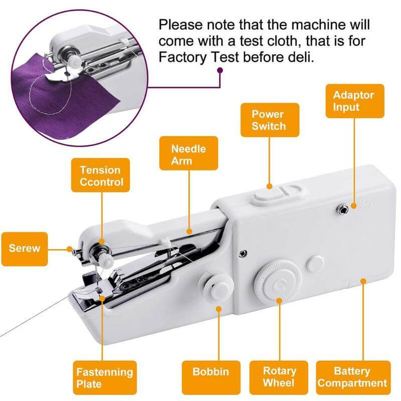 Sikunuo | Portable Handheld Sewing Machines