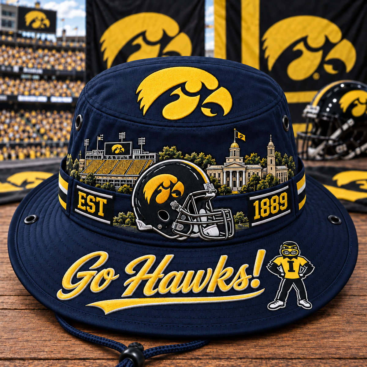 Go Hawks Boonie Hat