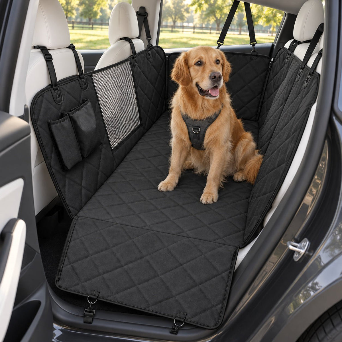Dog Seat Cover for Tesla Model 3/Y/S/X/Cybertruck
