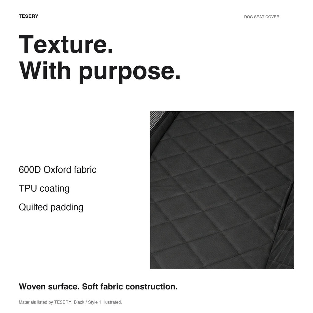 Dog Seat Cover for Tesla Model 3/Y/S/X/Cybertruck