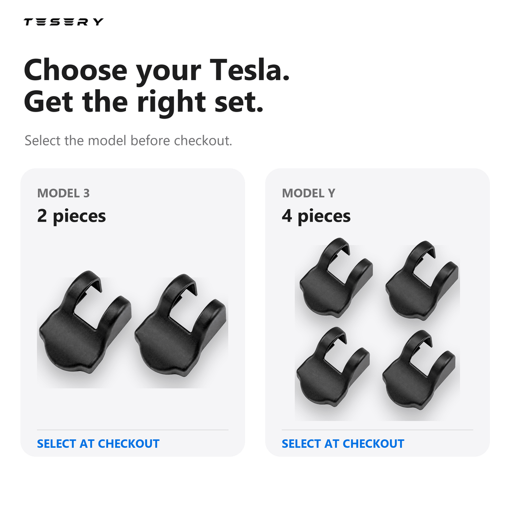 Door Check Arm Covers for Tesla Model 3 / Y / YL