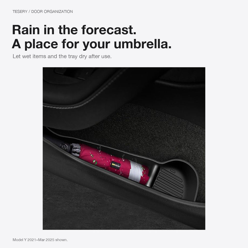 Door Side Organizer Tray for Tesla Model Y Juniper / Model YL