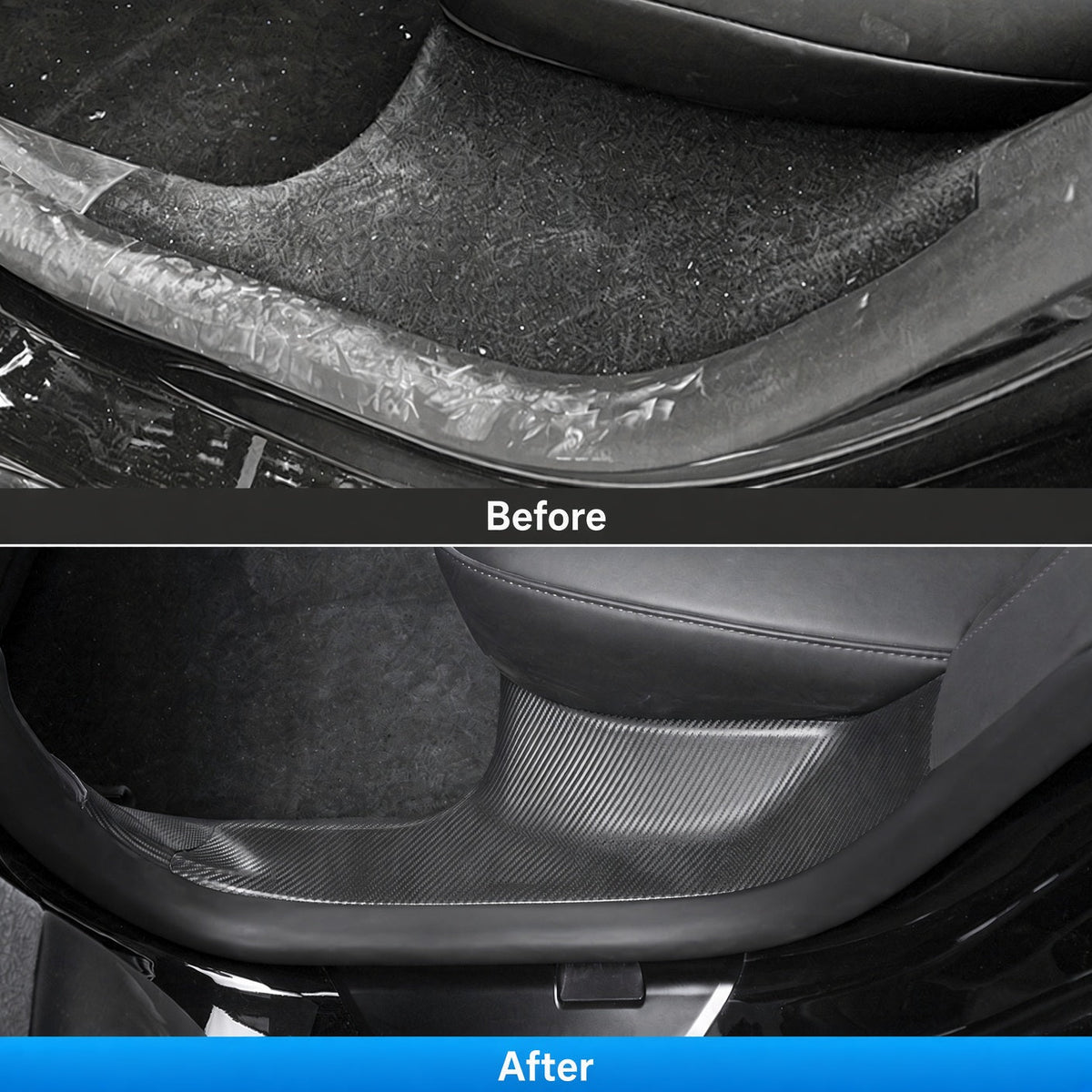 Door Sill Protector Front & Rear for Tesla Model Y / 3