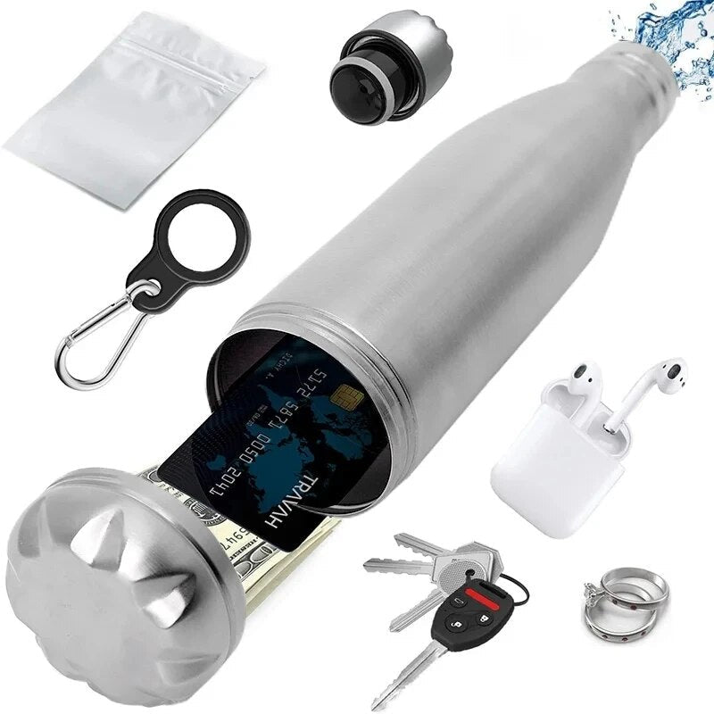 Sikunuo | SafeFlask - Your water bottle - Safety at your fingertips!