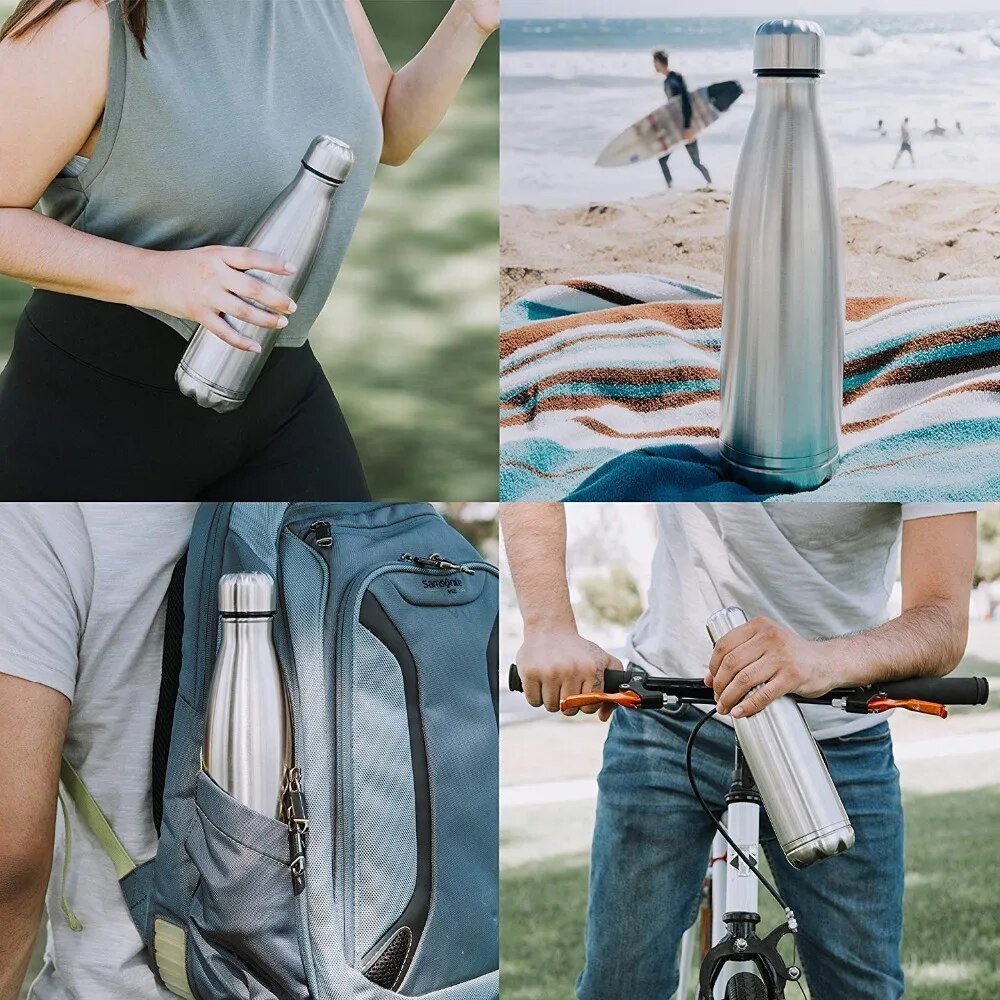 Sikunuo | SafeFlask - Your water bottle - Safety at your fingertips!