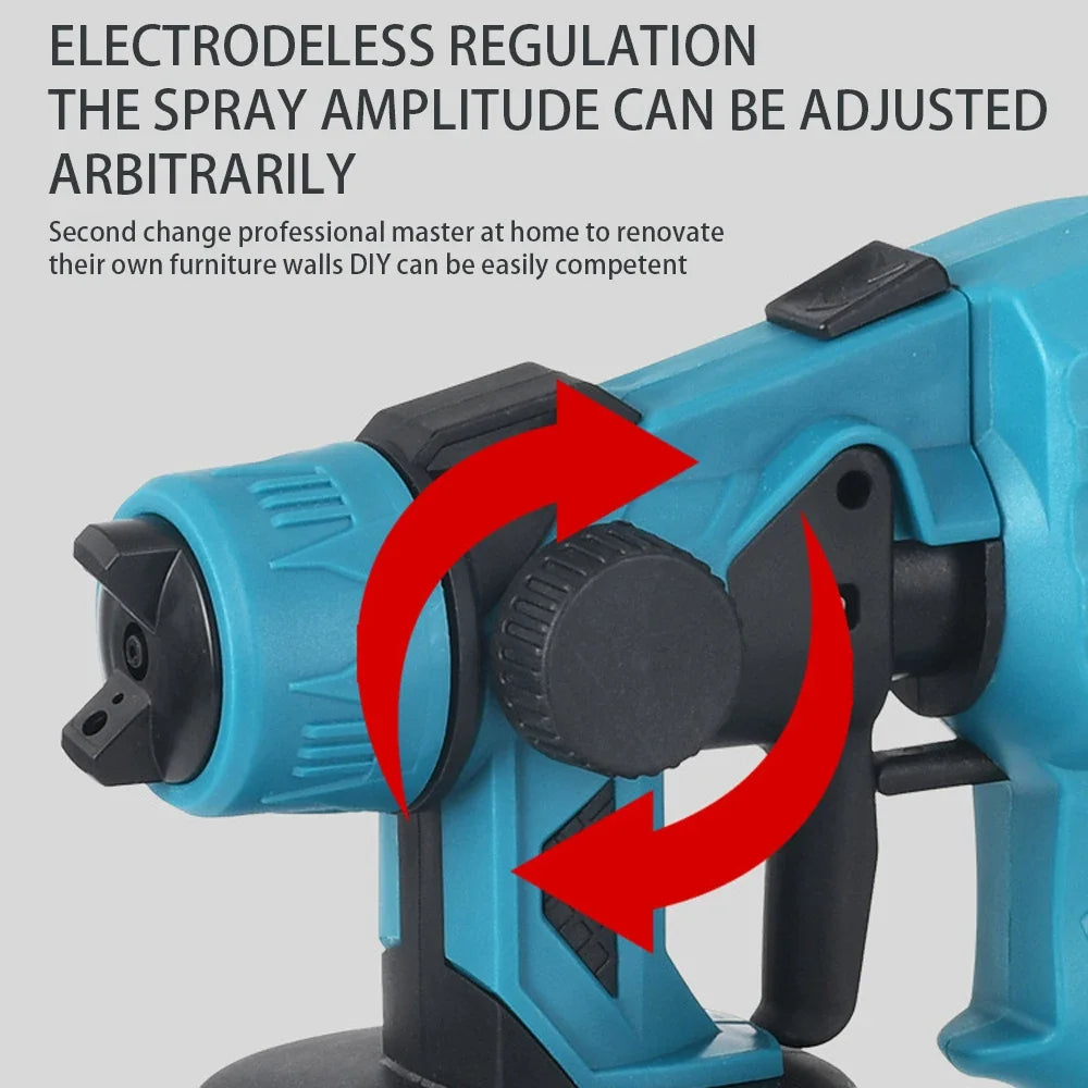 Sikunuo | Cordless High Power DIY All Surface Paint Sprayer