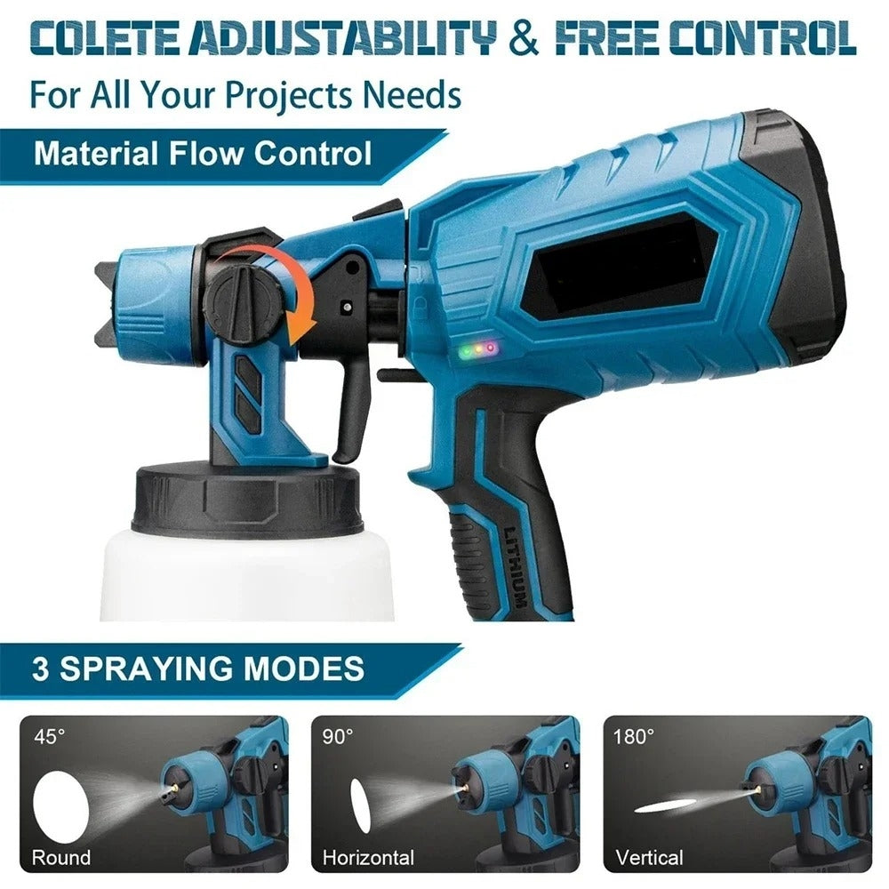 Sikunuo | Cordless High Power DIY All Surface Paint Sprayer