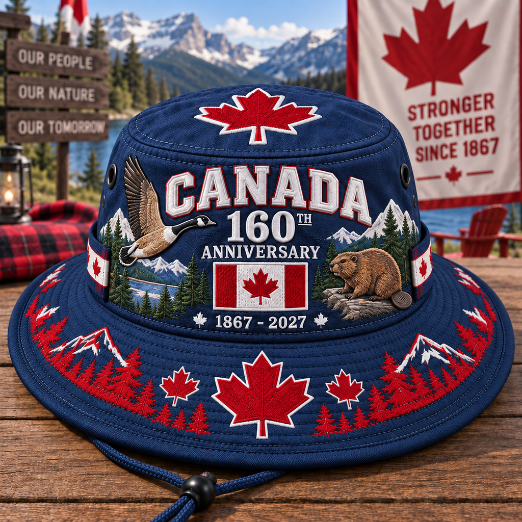 Canada 160th Anniversary Commemorative Boonie Hat