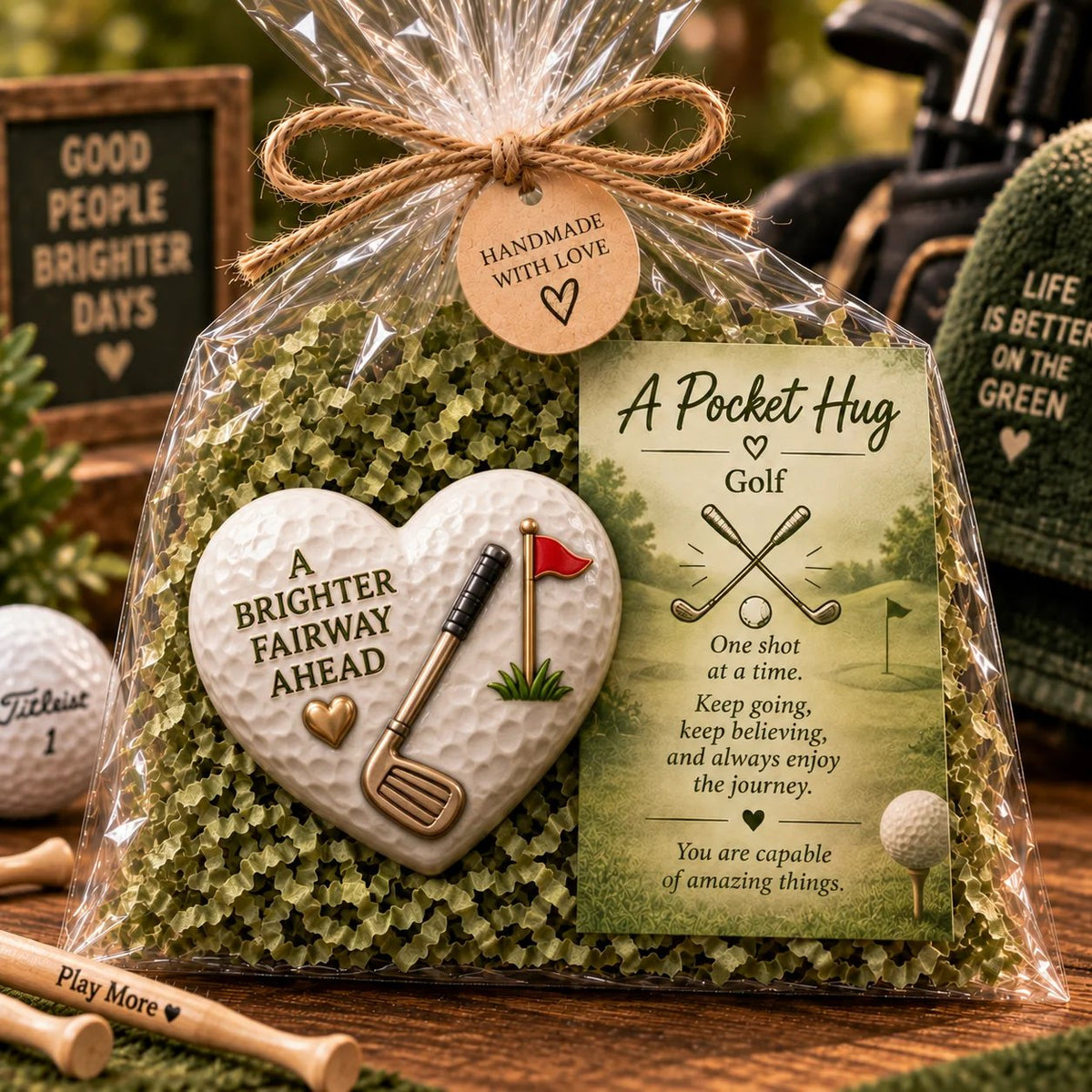 Sports Pocket Hug – Inspirational Keepsake Gift for Athletes & Sports Lovers