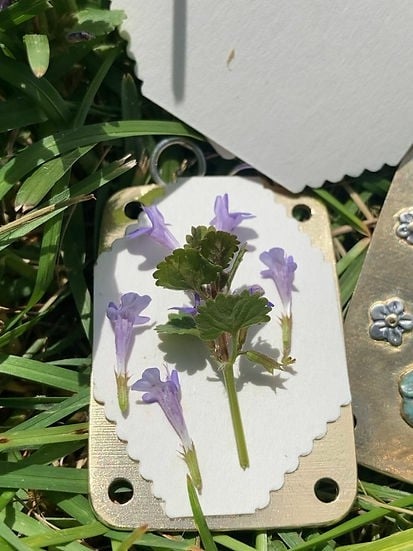 Sikunuo | Mini Flower Press | Compact Botanical Keepsake Maker | Portable Craft Tool