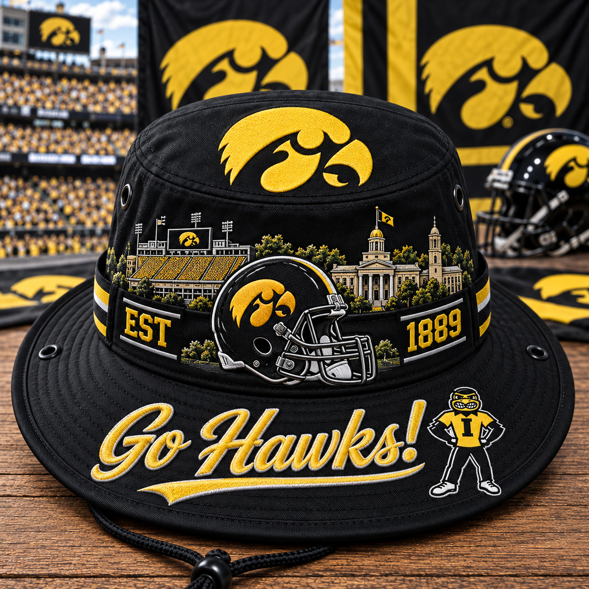 Go Hawks Boonie Hat
