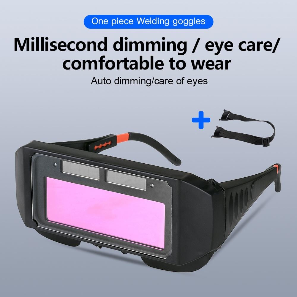 Sikunuo | Auto-dimming welding glasses — safety goggles with solar-powered lenses